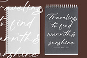 Ridgetone Garden, a Script Font by Integritype Studio (Thumbnail 5 of 15)