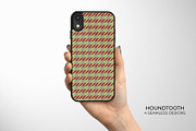 Pink Houndstooth Patterns, a Pattern Graphic by Rose Design (Thumbnail 2 of 5)