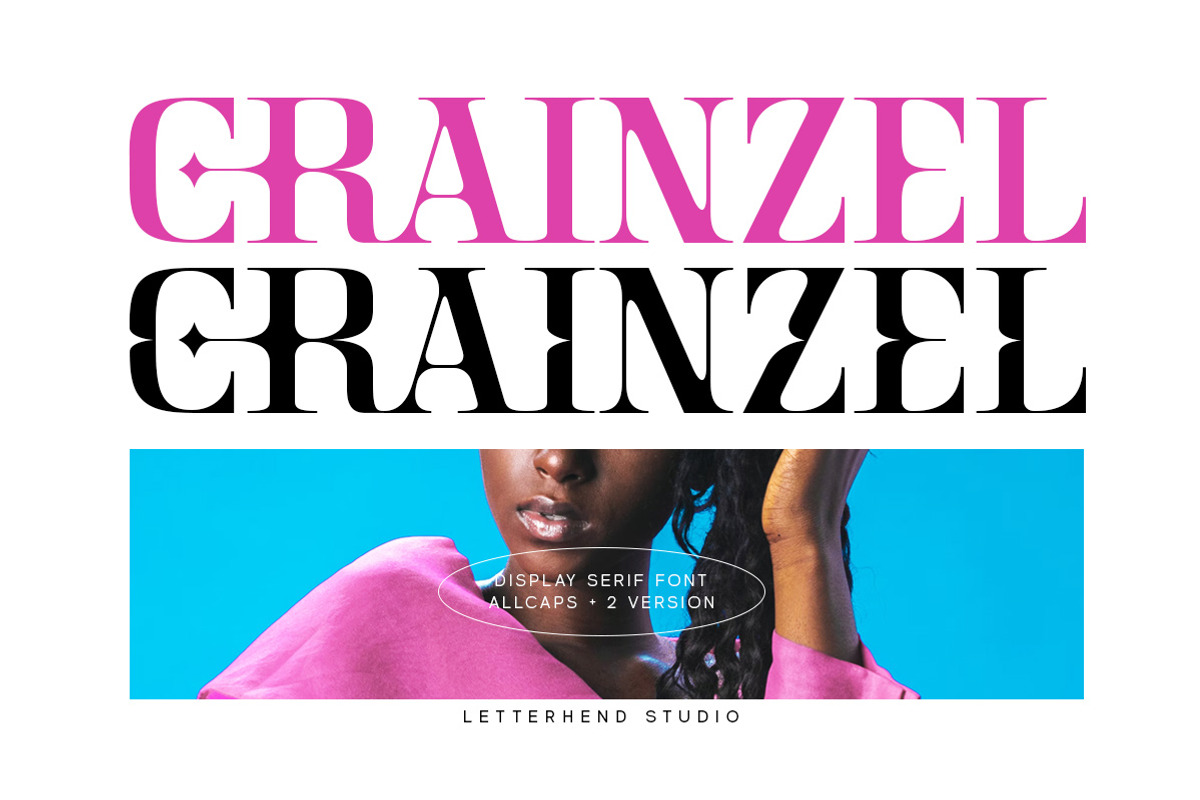 Crainzel - Display Serif Font, a Serif Font by Letterhend Studio (Photo 1 of 9)