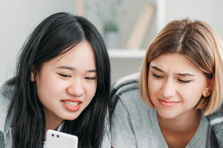 Device leisure technology girls smartphone home, a Person Photo by Photo Drive Studio