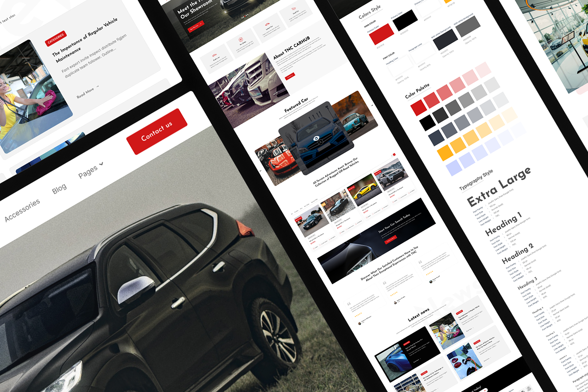 TNC CarHub - Car Shop HTML Template, a HTML Template by TNCFlow (Photo 5 of 5)