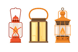 Vintage Camping Lantern Collection