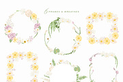 Floral Vector Illustration & Pattern, a Decorative Illustration by Inna Moreva (Thumbnail 7 of 11)