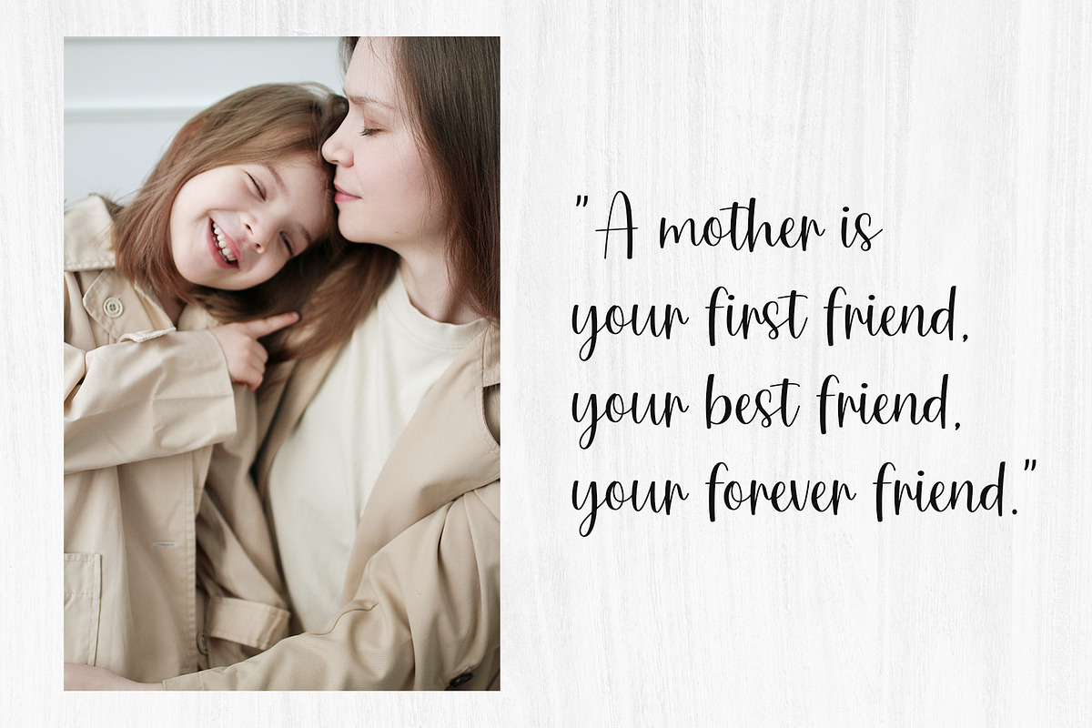 Simple Script, a Script Font by Artkenza (Photo 3 of 6)