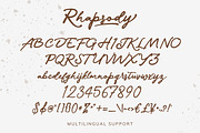 Rhapsody, a Script Font by Gatype (Thumbnail 9 of 9)