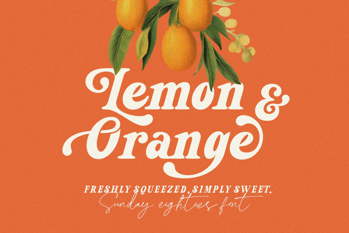 Sunday Eighties Font | FontCypress
