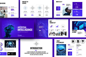 Artificial Intelligence Presentation, a Presentation Template by Creative-Work