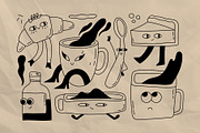 Coffee Break | Graphic collection, an Illustration by katieromanoff_art (Thumbnail 5 of 9)