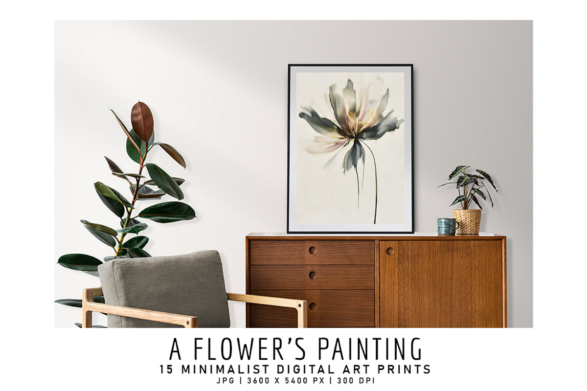 A Flower's Painting, a Decorative Illustration by Digital Art Creations (Photo 6 of 7)