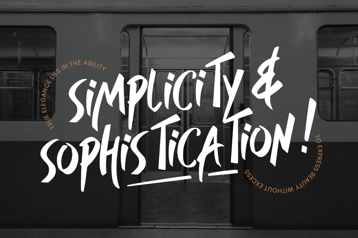 Braxter Creative Brush Typeface Font, a Handwritten Font by Catalystco Studio (Photo 3 of 7)