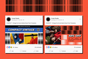 COMPACT Social Media Templates