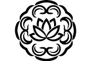 Decorative Lotus Flower, an Object Graphic by Creativeshirt (Thumbnail 2 of 14)