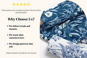 Chinoiserie Botanical Patterns, a Pattern Graphic by Ninterints (Thumbnail 3 of 10)