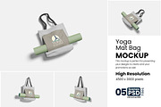 Yoga Mat Bag Mockup, a Product Mockup by bimockup (Thumbnail 1 of 6)