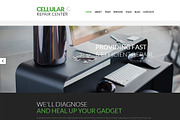 Repair Center WordPress Theme, a WordPress Template by Zemez (Thumbnail 1 of 5)