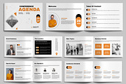 Conference Agenda Design Template, a Brochure Template by MightyDesign (Thumbnail 1 of 8)