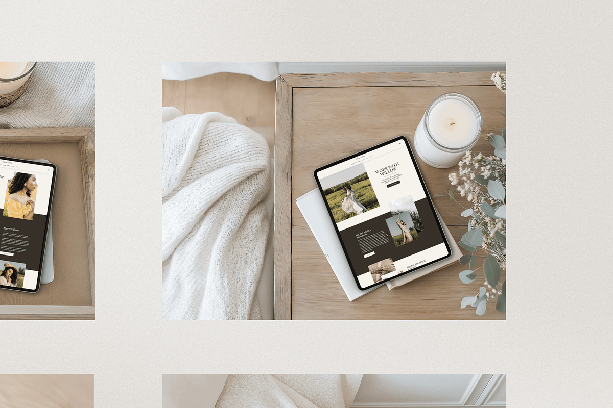 Canva iPad Boho Mockups, a Mockup by Asha Glenn Design Studio (Photo 16 of 20)