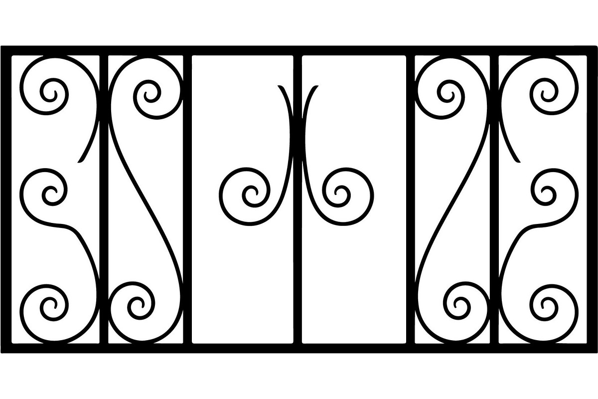 Decorative Scrollwork Panel Designs, a Decorative Illustration by Designer_Momina (Photo 2 of 20)