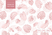 Monstera leaves. Vector pattern., a Pattern Graphic by Anna Smirnova (Thumbnail 1 of 7)
