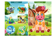 Electronic velcro game for Toddlers, a Brochure Template by MYAFKA (Thumbnail 7 of 16)