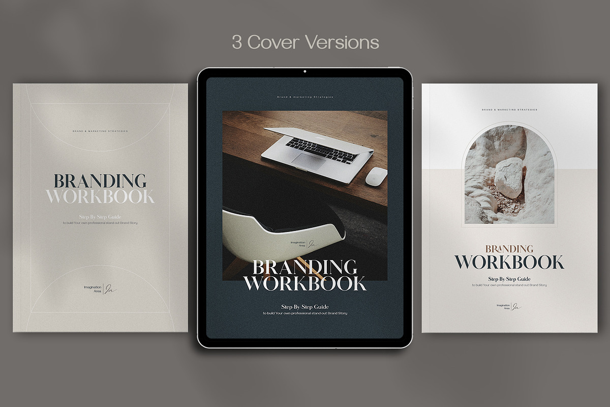 Brand Creator Workbook, a Brochure Template by Imagination Area (Photo 2 of 10)