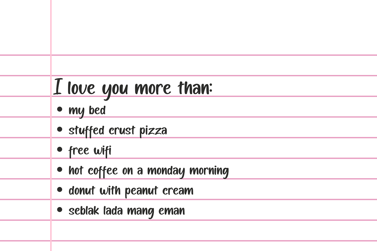 Miau Miou – Casual Handwritten Font, a Handwritten Font by Basnistudio (Photo 2 of 11)