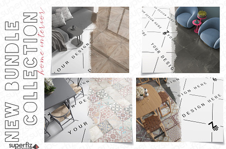Bundle Mockup Blank Floor SM205
