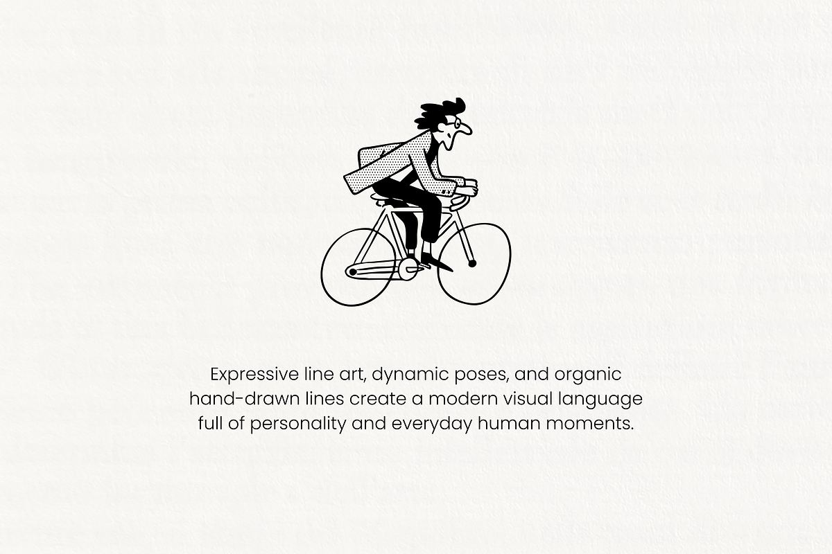 People Series BUNDLE: All 5 in 1, a Person Illustration by Veyla (Photo 20 of 52)