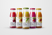 Juice Bottle Mockup Set, a Cups & Container Mockup by Deeplab (Thumbnail 12 of 14)