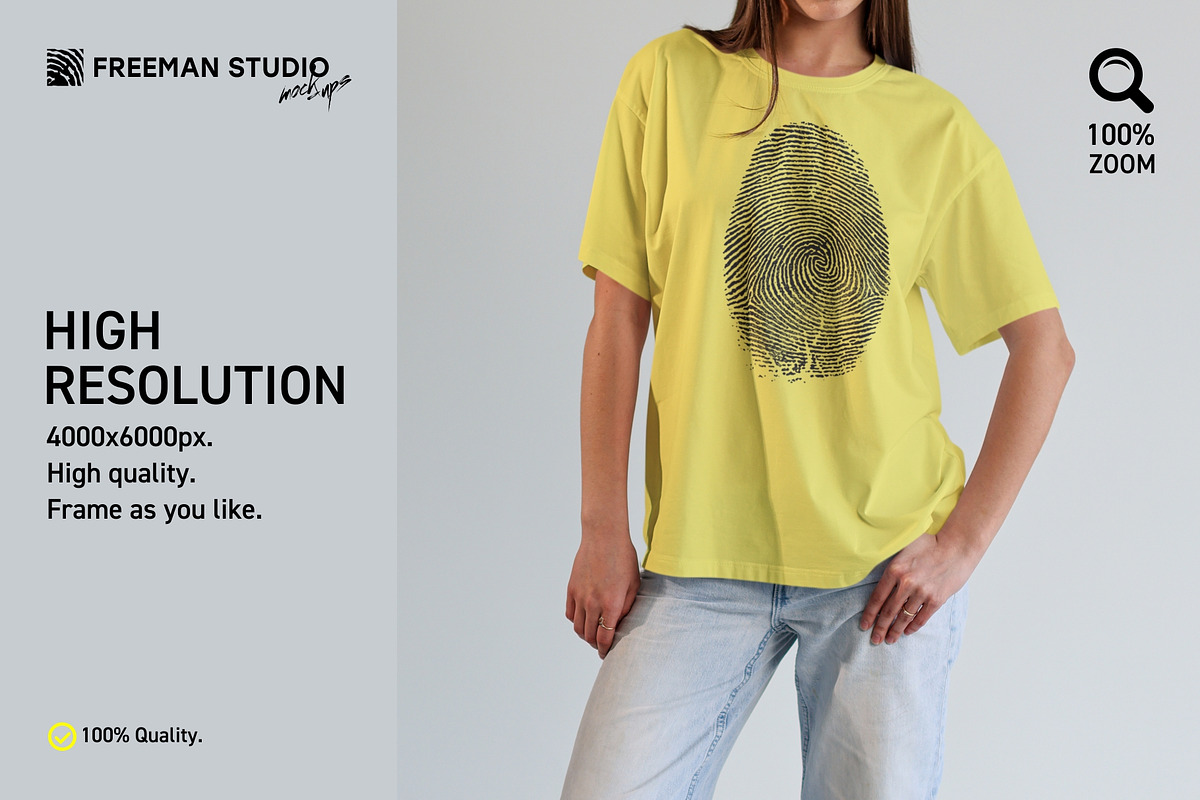 T-Shirt Mockup, a Shirt Mockup by Freeman Studio (Photo 6 of 14)