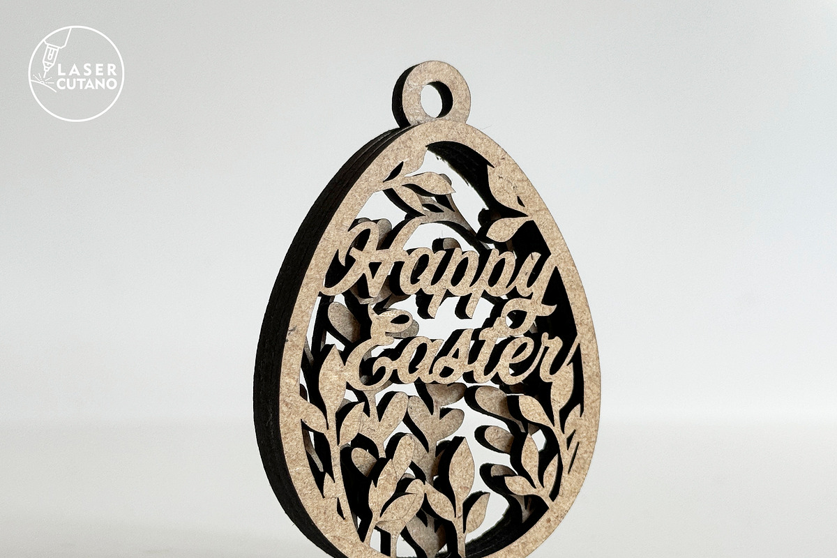 Easter Tags Bundle, Multilayer Files, a Templates & Theme by LaserCutano (Photo 5 of 8)