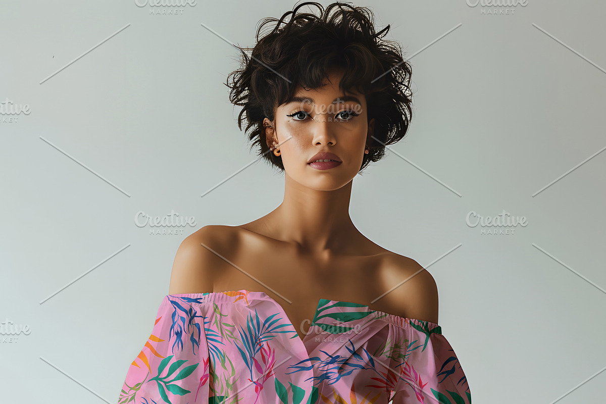 Off Shoulder Top Mockup, an Apparel Mockup by Nora Gad (Photo 8 of 14)