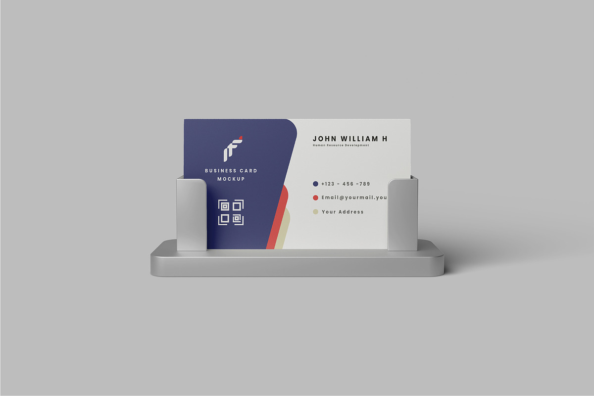 Business Card Mockup Set, an Advertising Mockup by Farabion Studio (Photo 3 of 4)