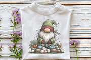 Whimsical Easter Gnome Clipart, an Illustration by OK Design (Thumbnail 4 of 6)