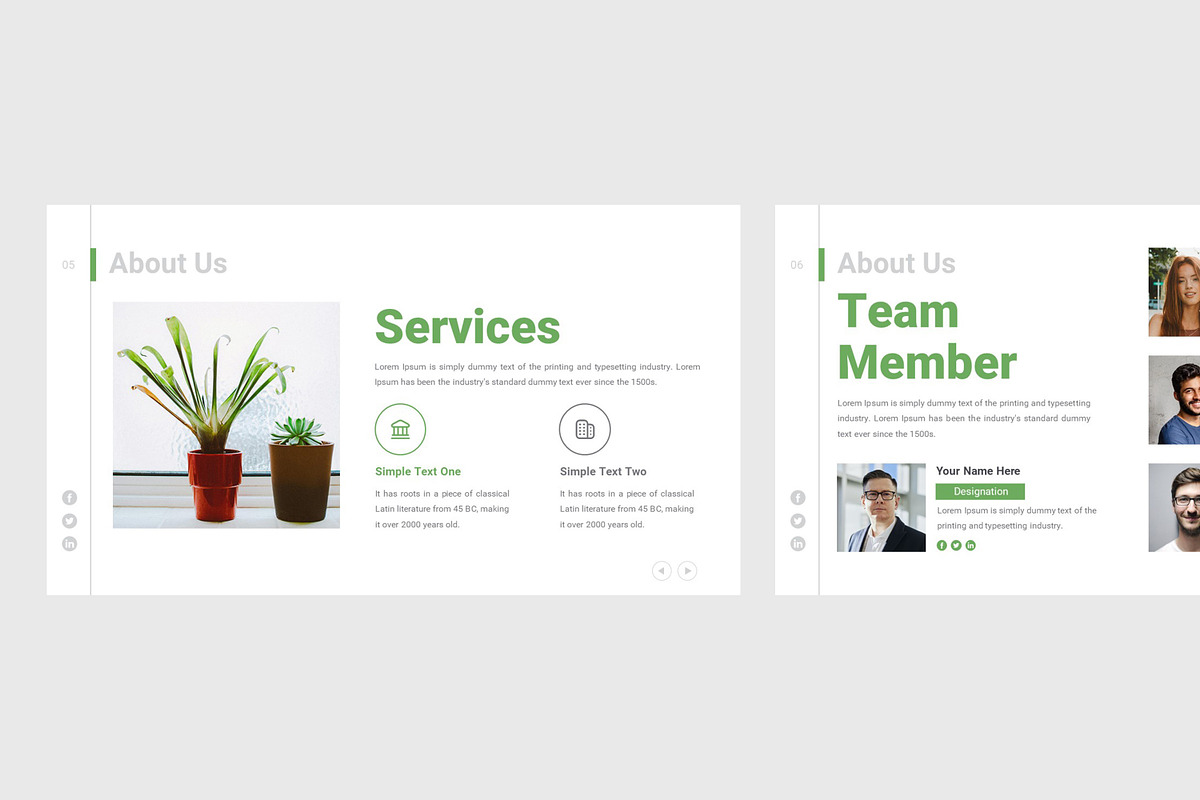 PowerPoint Presentation Template, a Presentation Template by zahidhossainalif (Photo 6 of 13)