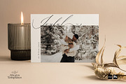 Christmas Card Template CC209, a Card Template by Always Templates (Thumbnail 2 of 3)