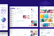 SociaPlan : Dashboard UI Kit, an UI Kit Template by Designspace (Thumbnail 6 of 6)