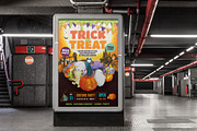 Halloween Kids Party Flyer, a Flyer Template by MadridNYC (Thumbnail 3 of 3)