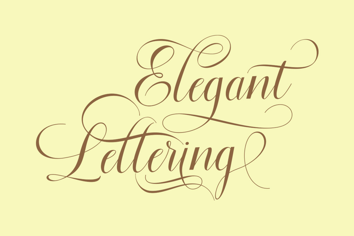Floural Script preview 6