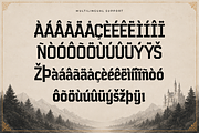 Berg Werk - German Display Font, a Sans Serif Font by overlaytemplates (Thumbnail 5 of 5)