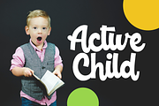 Childish - funny script font, a Font by alphArtype (Thumbnail 3 of 17)
