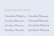 Stockholm Moderne // Casual Font, a Handwritten Font by PeachCreme (Thumbnail 7 of 12)