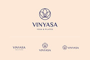 Minimal Yoga Flower Logo I Branding, a Branding & Logo Template by GudBrand Studio (Thumbnail 3 of 9)