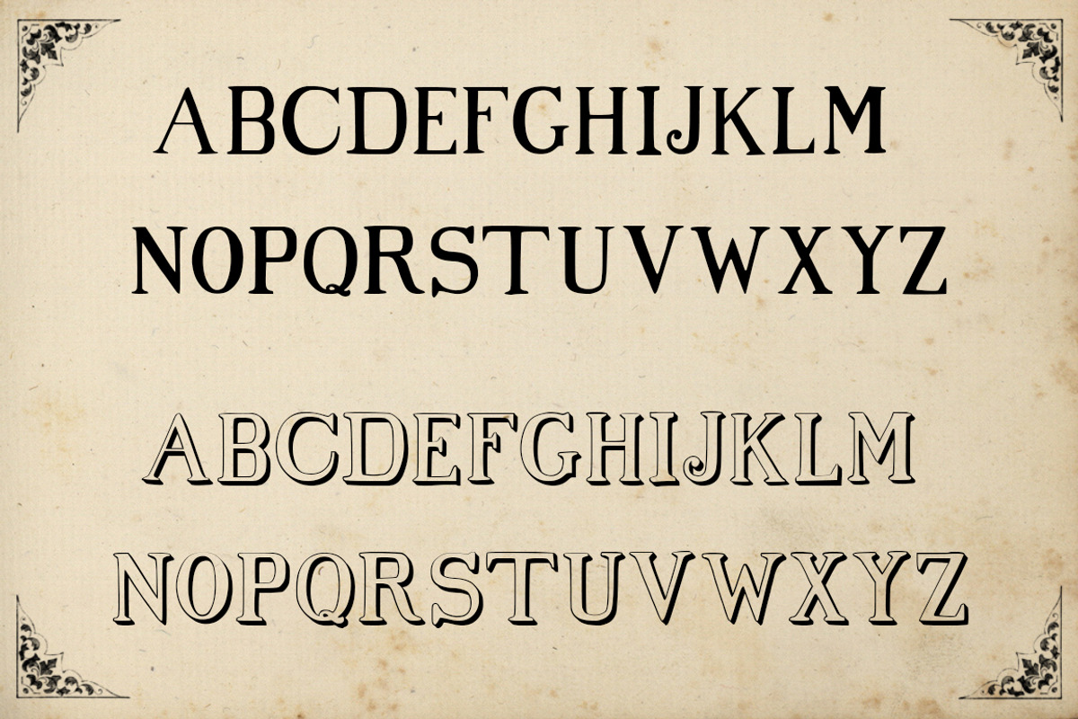Millstreet Typeface preview 2