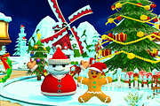 Cartoon Christmas Farm, an Environmental 3D Model by Souchenki (Thumbnail 5 of 29)