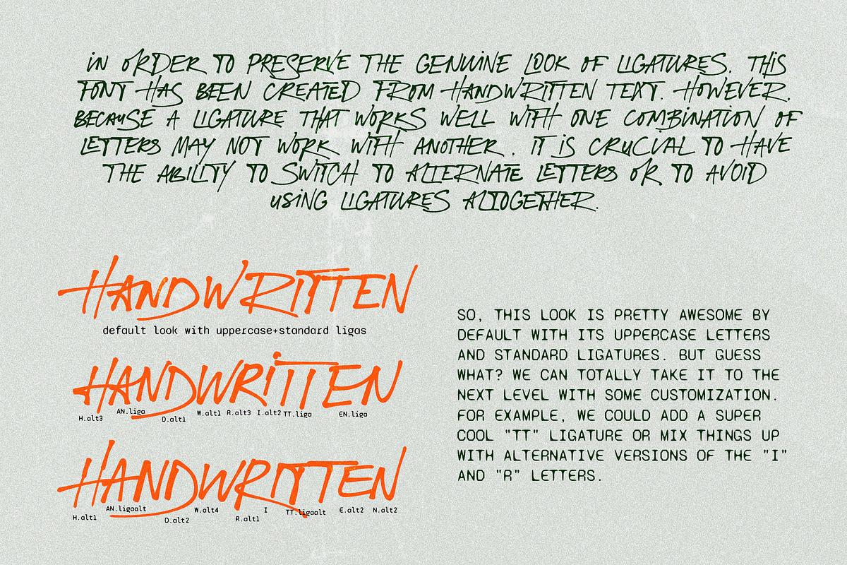 Fashion Experiment // Funky Font, a Handwritten Font by PeachCreme (Photo 9 of 14)