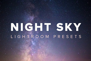 Night Sky Lightroom Presets