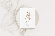 Dried flowers watercolor graphics, an Illustration by Angele Kamp (Thumbnail 3 of 10)