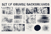 Set of grunge textures., a Texture Graphic by PoPaShop (Thumbnail 1 of 3)
