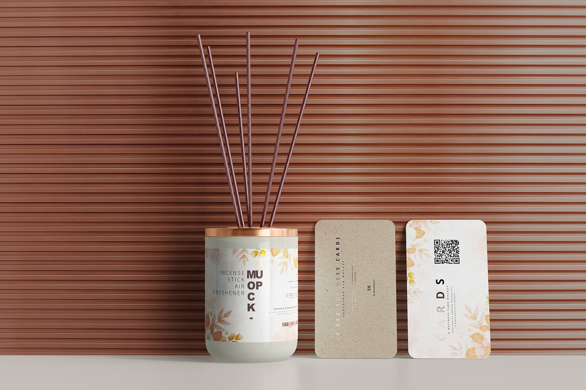 Incense Air Freshener Mockups, a Packaging Mockup by pmvch (Photo 20 of 20)